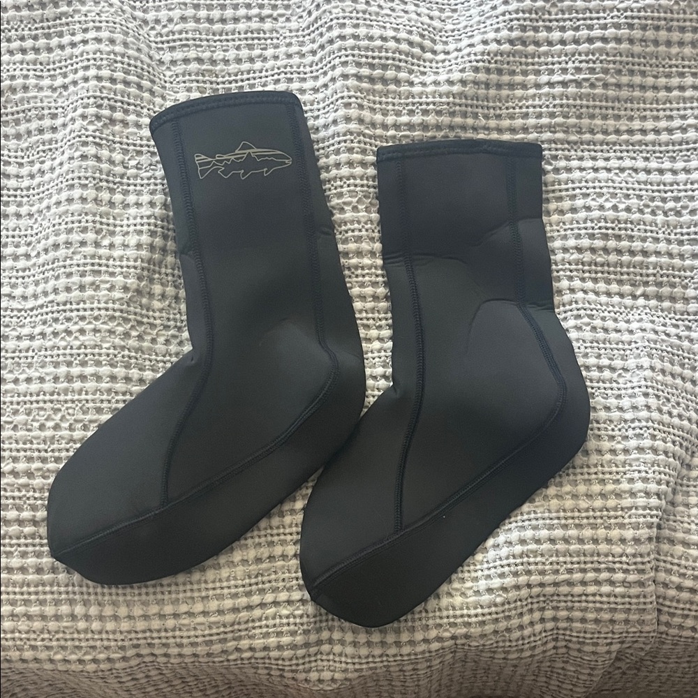 Patagonia Black Neoprene Boat Booties
